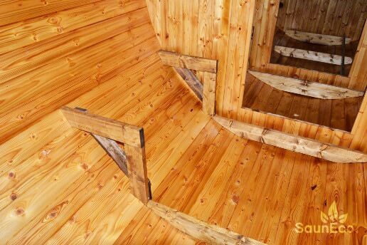 Thermowood sauna