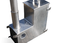 Internal Hot Tub Stove (30kW) - Made Of High Quality Marine Aluminium
